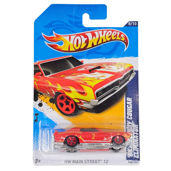 Hot Wheels - '69 Mercury Cougar Eliminator - 2012 - Top CollectiblesDiecastHot Wheels