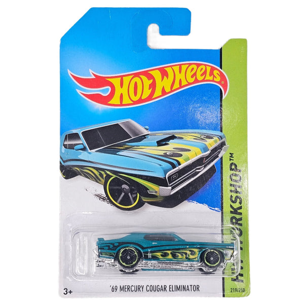 Hot Wheels - '69 Mercury Cougar Eliminator - 2014 - Top CollectiblesDiecastHot Wheels