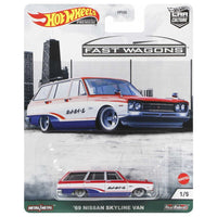 Hot Wheels - '69 Nissan Skyline Van - 2021 Fast Wagons Series - Top CollectiblesDiecastHot Wheels