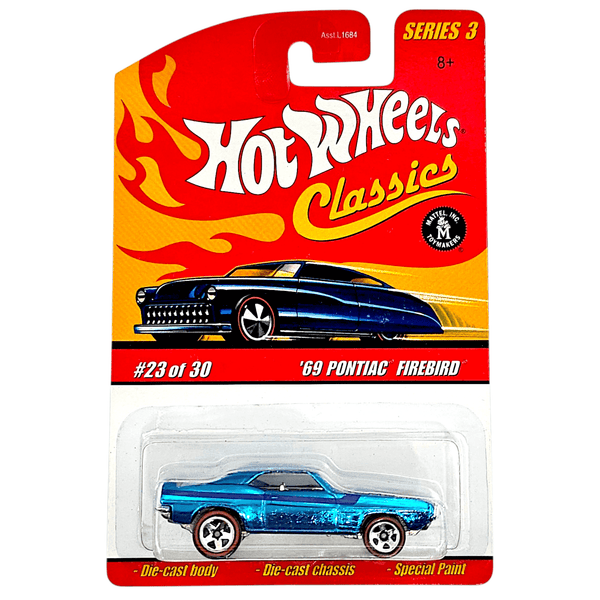Hot Wheels - '69 Pontiac Firebird - 2007 Classics Series 3 - Top CollectiblesDiecastHot Wheels