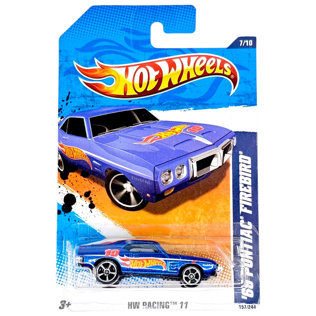 Hot Wheels - '69 Pontiac Firebird - 2011 - Top CollectiblesDiecastHot Wheels