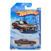 Hot Wheels - '69 Pontiac Firebird T/A - 2010 *Target Exclusive Snowflake Card* - Top CollectiblesDiecastHot Wheels