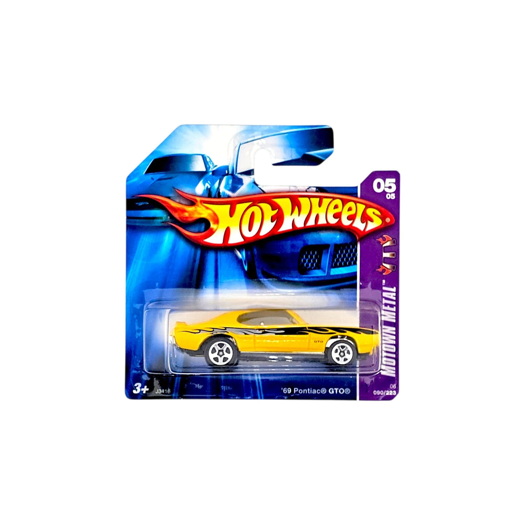 Hot Wheels - '69 Pontiac GTO - 2006 - Top CollectiblesDiecastHot Wheels