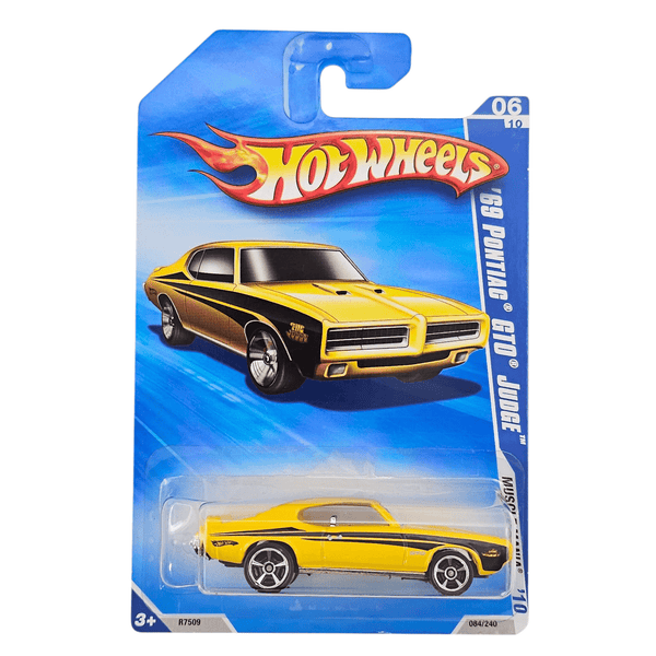 Hot Wheels - '69 Pontiac GTO Judge - 2010 - Top CollectiblesDiecastHot Wheels
