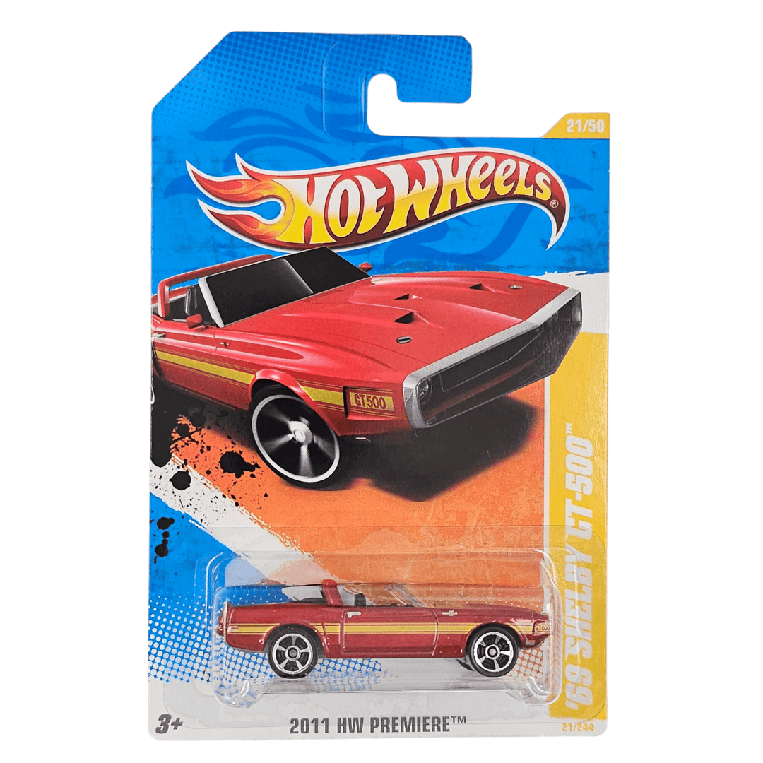 Hot Wheels - '69 Shelby GT - 500 - 2011 - Top CollectiblesDiecastHot Wheels