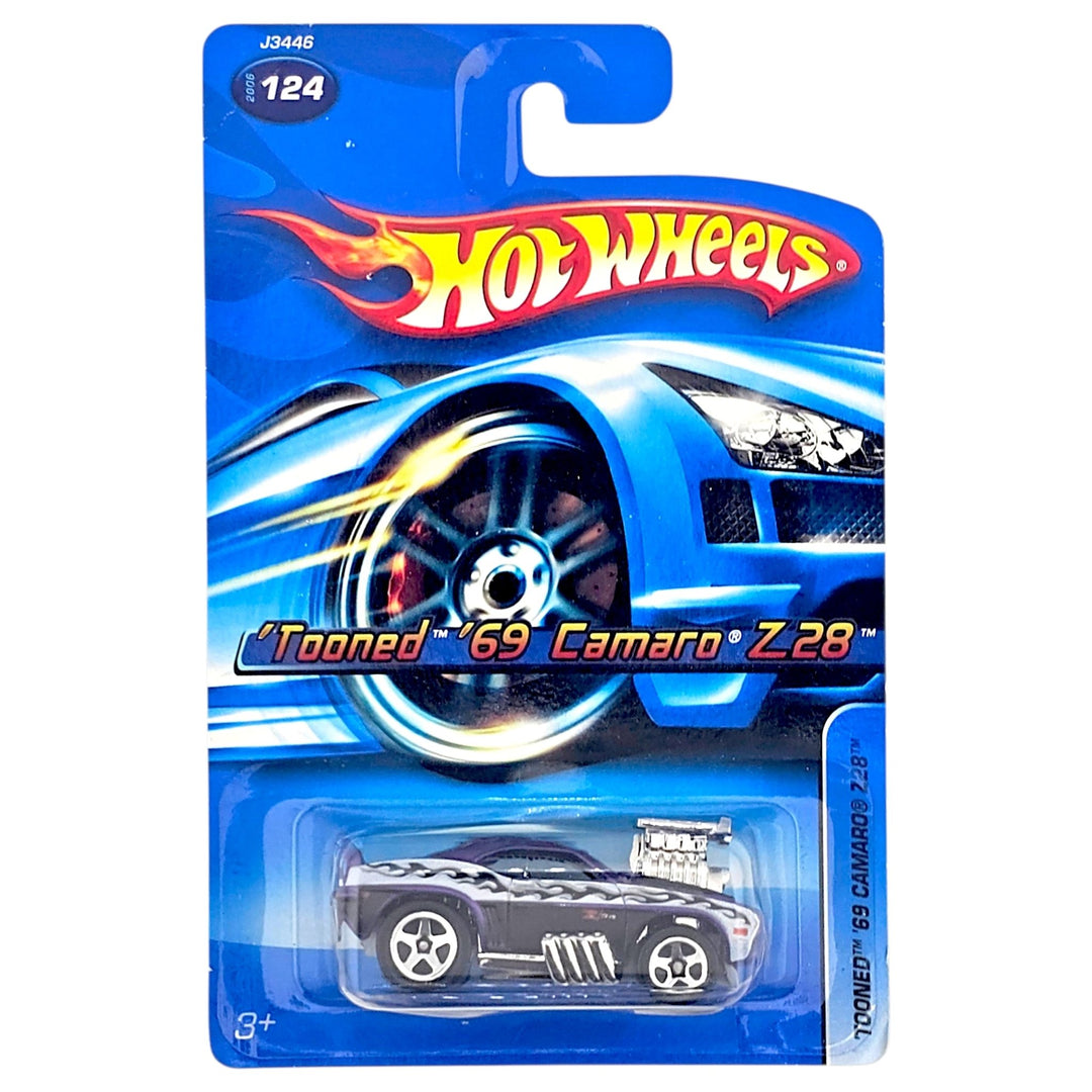 Hot Wheels - '69 "Tooned" Camaro Z28 - 2006 *Kmart Exclusive* - Top CollectiblesDiecastHot Wheels