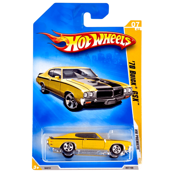 Hot Wheels - '70 Buick GSX - 2009 - Top CollectiblesDiecastHot Wheels