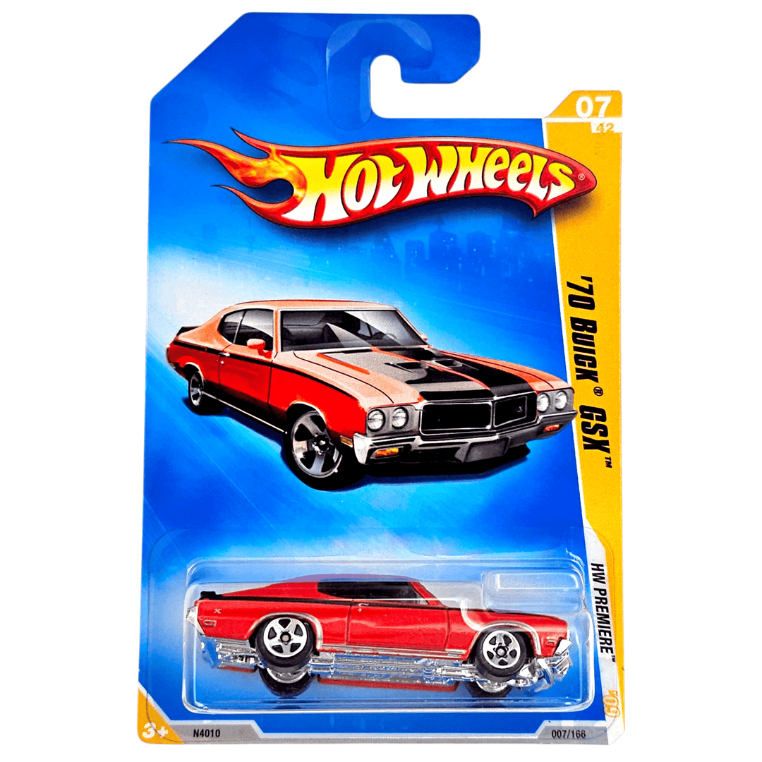 Hot Wheels - '70 Buick GSX - 2009 - Top CollectiblesDiecastHot Wheels