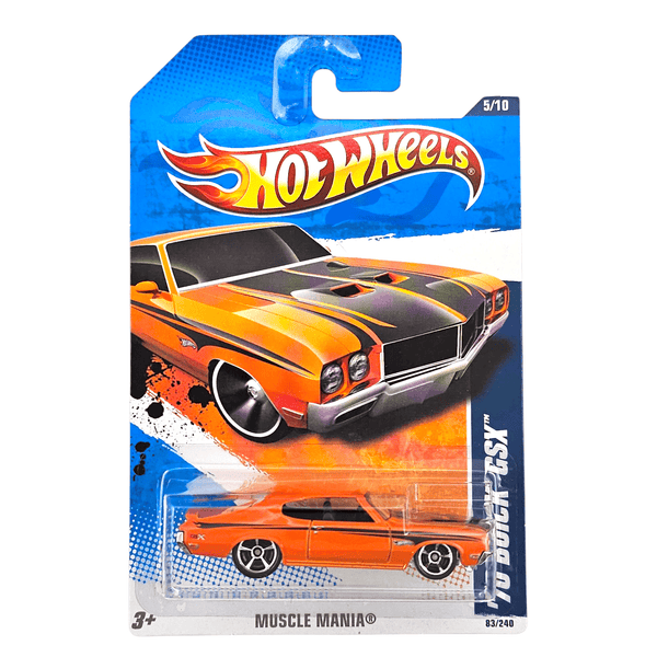 Hot Wheels - '70 Buick GSX - 2010 - Top CollectiblesDiecastHot Wheels