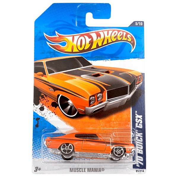 Hot Wheels - '70 Buick GSX - 2011 - Top CollectiblesDiecastHot Wheels