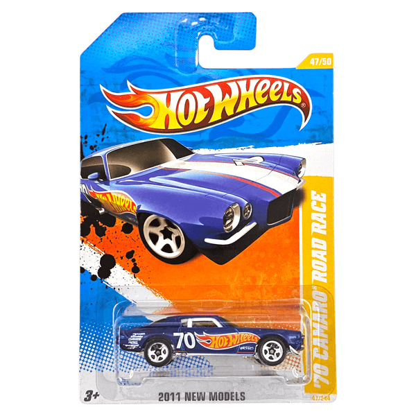 Hot Wheels - '70 Camaro Road Race - 2011 - Top CollectiblesDiecastHot Wheels