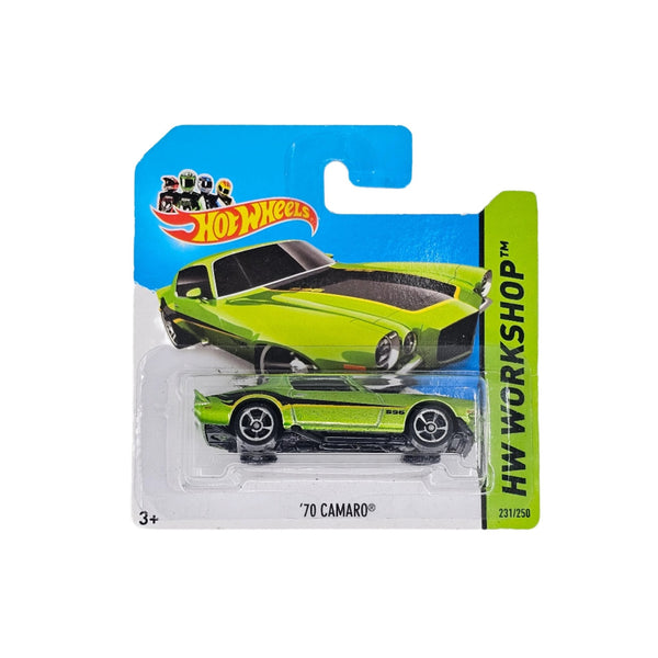 Hot Wheels - '70 Camaro Road Race - 2014 - Top CollectiblesDiecastHot Wheels