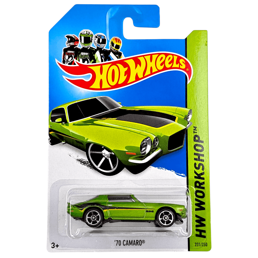 Hot Wheels - '70 Camaro Road Race - 2014 - Top CollectiblesDiecastHot Wheels