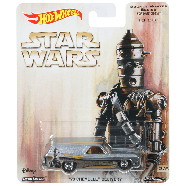 Hot Wheels - '70 Chevelle Delivery - 2017 Star Wars Bounty Hunter Series - Top CollectiblesDiecastHot Wheels