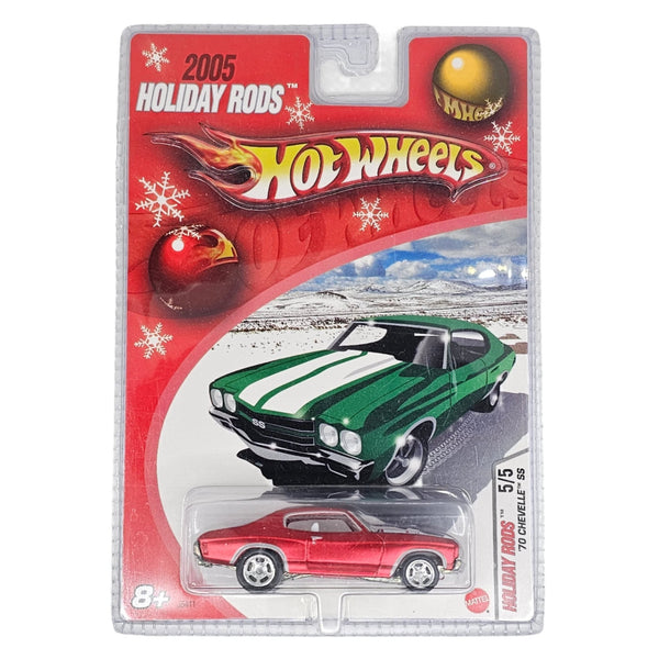 Hot Wheels - '70 Chevelle SS - 2005 Holiday Rods Series - Top CollectiblesDiecastHot Wheels