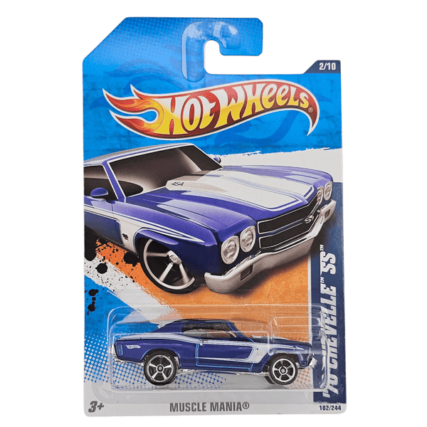 Hot Wheels - '70 Chevelle SS - 2011 - Top CollectiblesDiecastHot Wheels