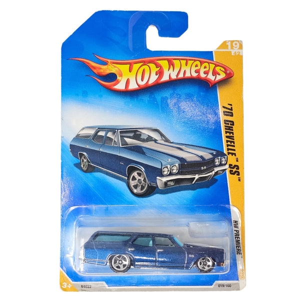 Hot Wheels - '70 Chevelle SS Wagon - 2009 - Top CollectiblesDiecastHot Wheels
