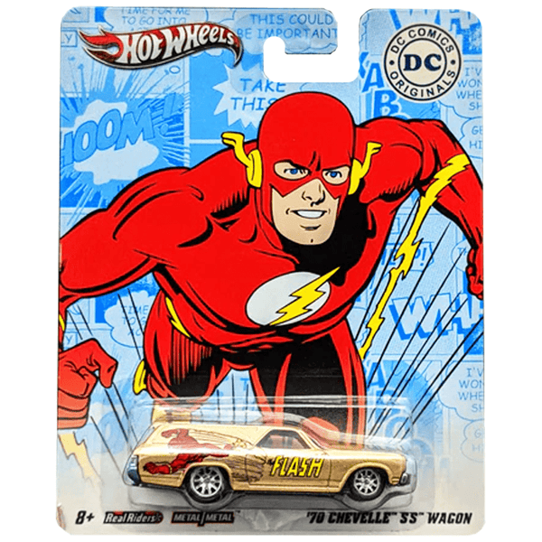 Hot Wheels - '70 Chevelle SS Wagon - 2011 DC Comics Series - Top CollectiblesDiecastHot Wheels