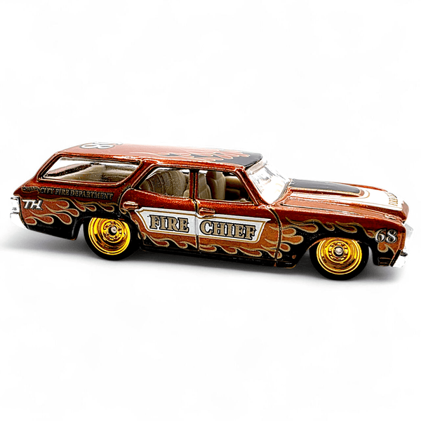 Hot Wheels - '70 Chevelle SS Wagon - 2012 *Super Treasure Hunt* - Top CollectiblesDiecastHot Wheels