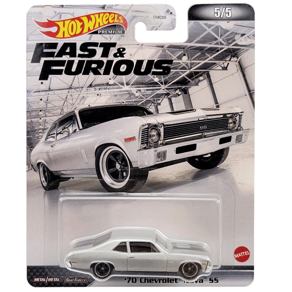 Hot Wheels - '70 Chevrolet Nova SS - 2022 Fast & Furious Series - Top CollectiblesDiecastHot Wheels