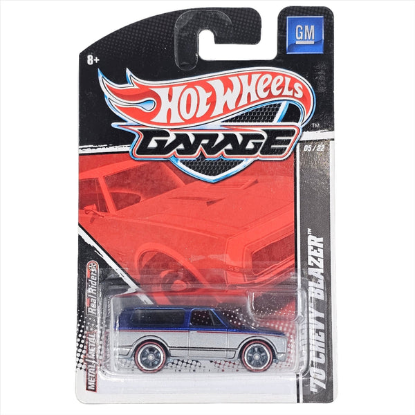 Hot Wheels - '70 Chevy Blazer - 2011 GM Garage Series - Top CollectiblesDiecastHot Wheels