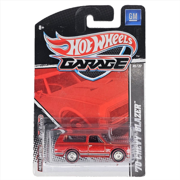 Hot Wheels - '70 Chevy Blazer - 2011 GM Garage Series - Top CollectiblesDiecastHot Wheels