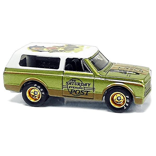 Hot Wheels - '70 Chevy Blazer - 2012 Saturday Evening Post Series - Top CollectiblesDiecastHot Wheels