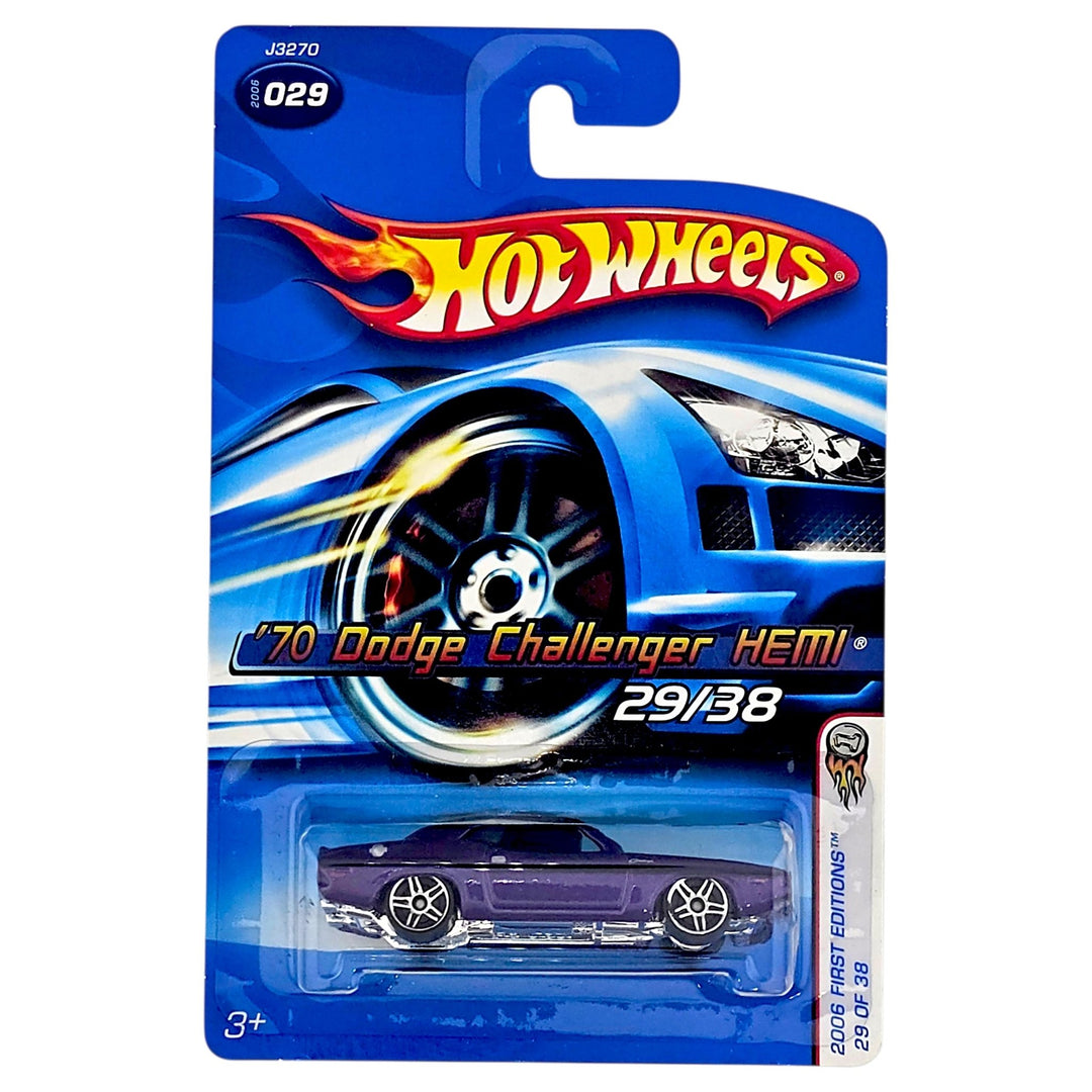 Hot Wheels - '70 Dodge Challenger HEMI - 2006 - Top CollectiblesDiecastHot Wheels