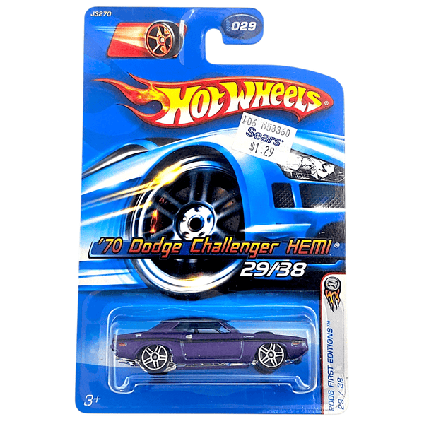 Hot Wheels - '70 Dodge Challenger HEMI - 2006 - Top CollectiblesDiecastHot Wheels
