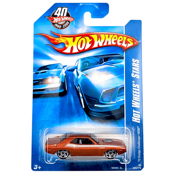 Hot Wheels - '70 Dodge Challenger HEMI - 2008 - Top CollectiblesDiecastHot Wheels