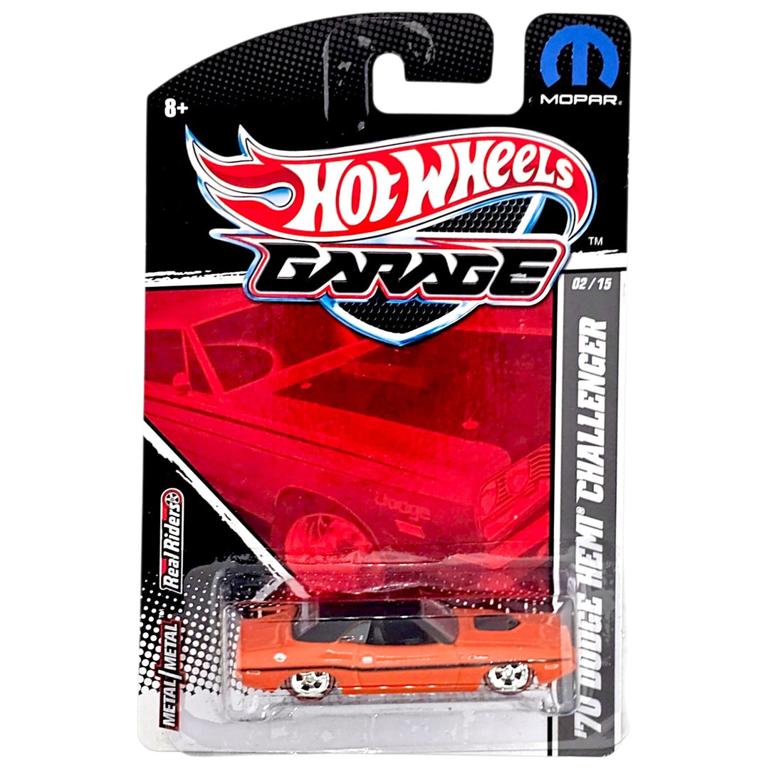 Hot Wheels - ’70 Dodge Challenger HEMI - 2011 Mopar Garage Series - Top CollectiblesDiecastHot Wheels