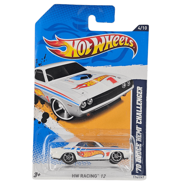 Hot Wheels - '70 Dodge HEMI Challenger - 2012 - Top CollectiblesDiecastHot Wheels
