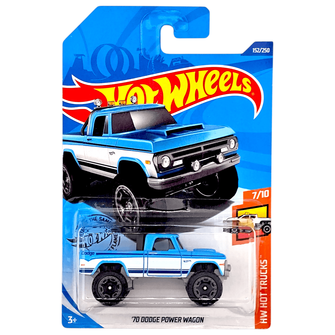 Hot Wheels - '70 Dodge Power Wagon - 2020 - Top CollectiblesDiecastHot Wheels