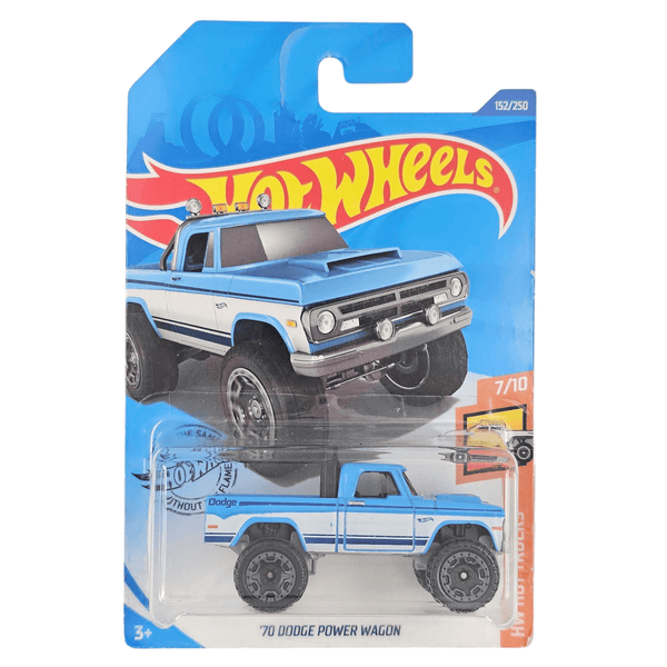 Hot Wheels - '70 Dodge Power Wagon - 2020 - Top CollectiblesDiecastHot Wheels