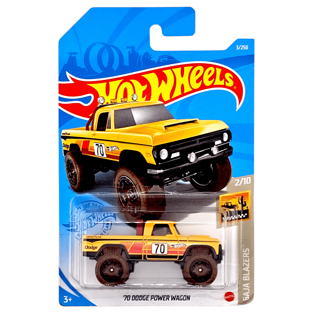 Hot Wheels - '70 Dodge Power Wagon - 2021 - Top CollectiblesDiecastHot Wheels