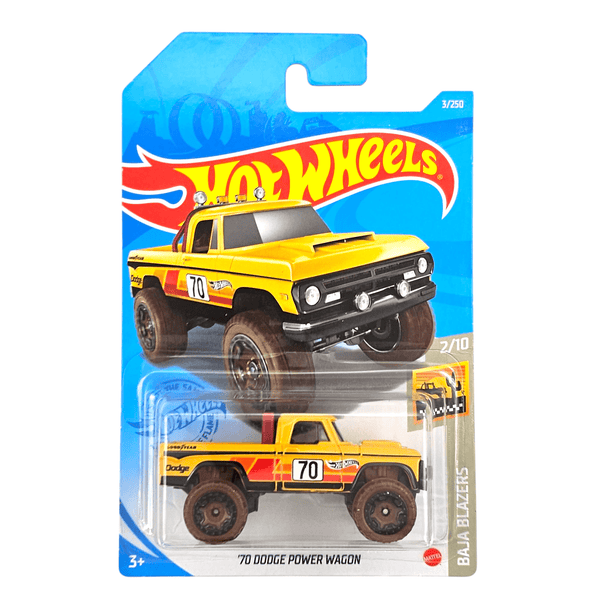 Hot Wheels - '70 Dodge Power Wagon - 2021 - Top CollectiblesDiecastHot Wheels