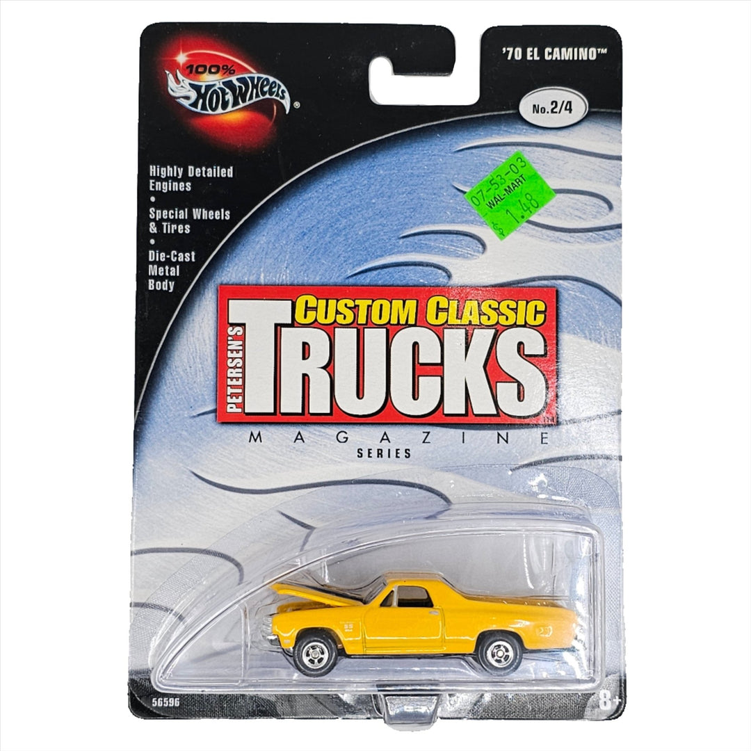 Hot Wheels - '70 El Camino - 2003 Custom Classic Trucks Series - Top CollectiblesDiecastHot Wheels