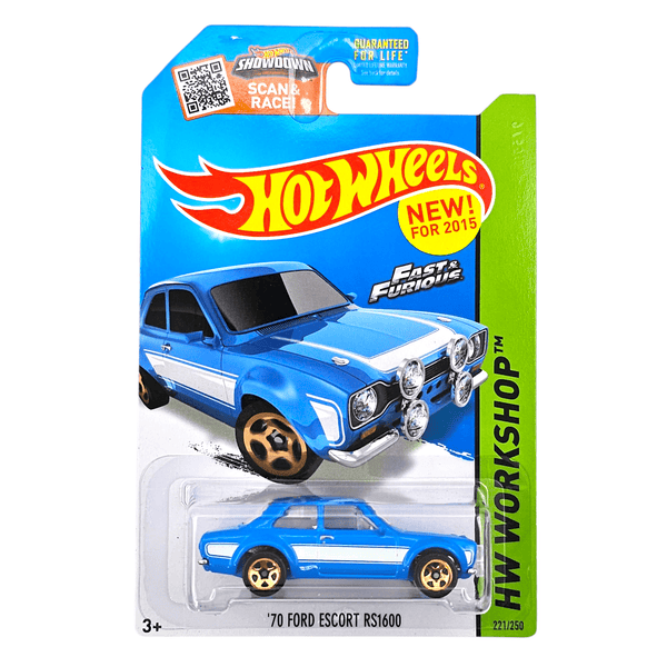 Hot Wheels - '70 Ford Escort RS1600 - 2015 - Top CollectiblesDiecastHot Wheels