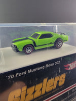 Hot Wheels - '70 Ford Mustang Boss 302 - 2006 Sizzlers Series - Top CollectiblesDiecastHot Wheels