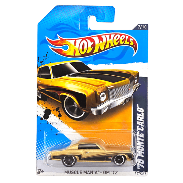 Hot Wheels - '70 Monte Carlo - 2012 - Top CollectiblesDiecastHot Wheels