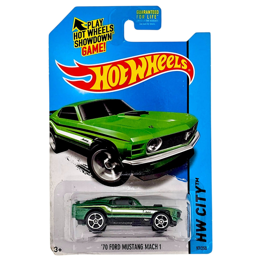 Hot Wheels - '70 Mustang Mach 1 - 2014 - Top CollectiblesDiecastHot Wheels