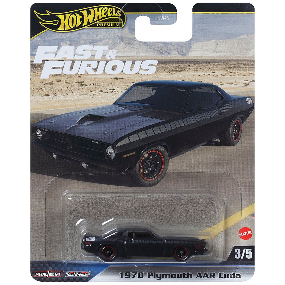 Hot Wheels - ’70 Plymouth AAR Cuda - 2024 Fast &amp; Furious Series - Top CollectiblesDiecastHot Wheels