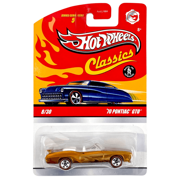Hot Wheels - '70 Pontiac GTO - 2009 Classics Series 5 - Top CollectiblesDiecastHot Wheels