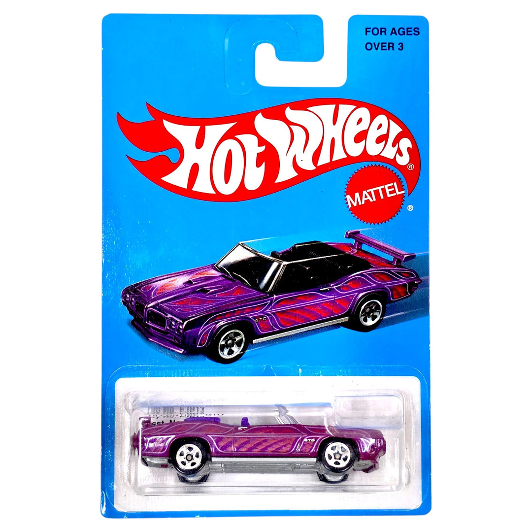 Hot Wheels - '70 Pontiac GTO - 2016 Retro Style Series - Top CollectiblesDiecastHot Wheels