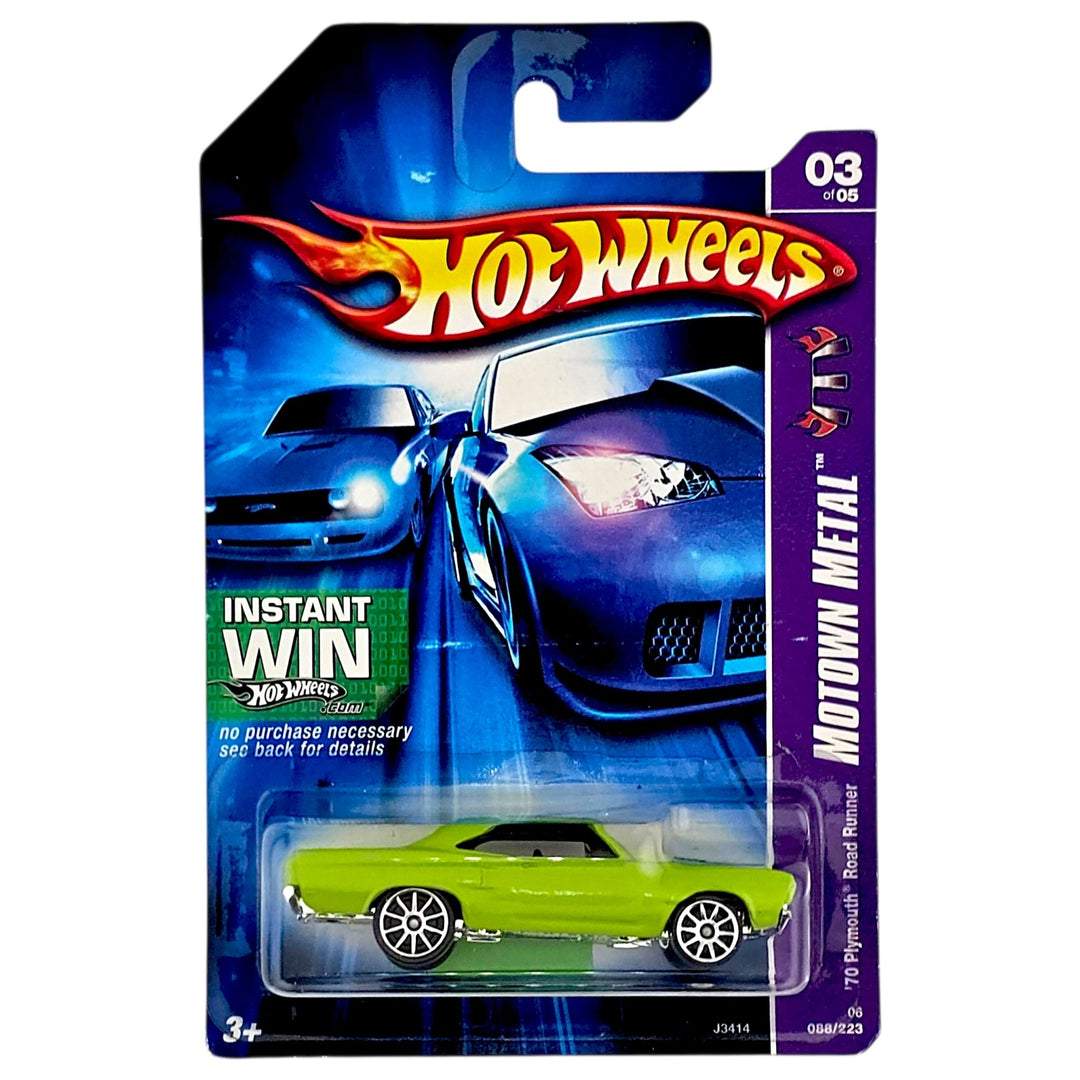 Hot Wheels - '70 Road Runner - 2006 - Top CollectiblesDiecastHot Wheels