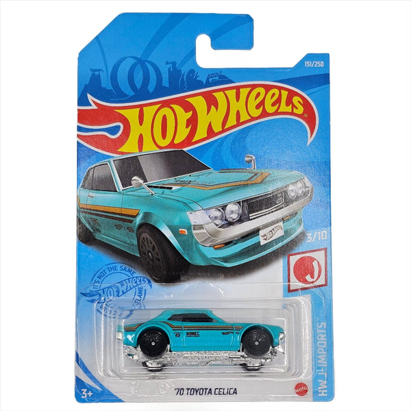Hot Wheels - '70 Toyota Celica - 2021 - Top CollectiblesDiecastHot Wheels