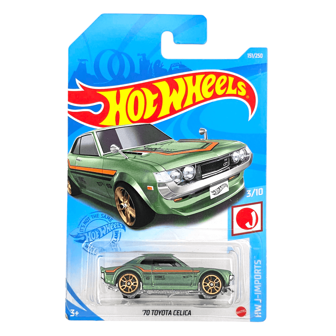 Hot Wheels - '70 Toyota Celica - 2021 - Top CollectiblesDiecastHot Wheels