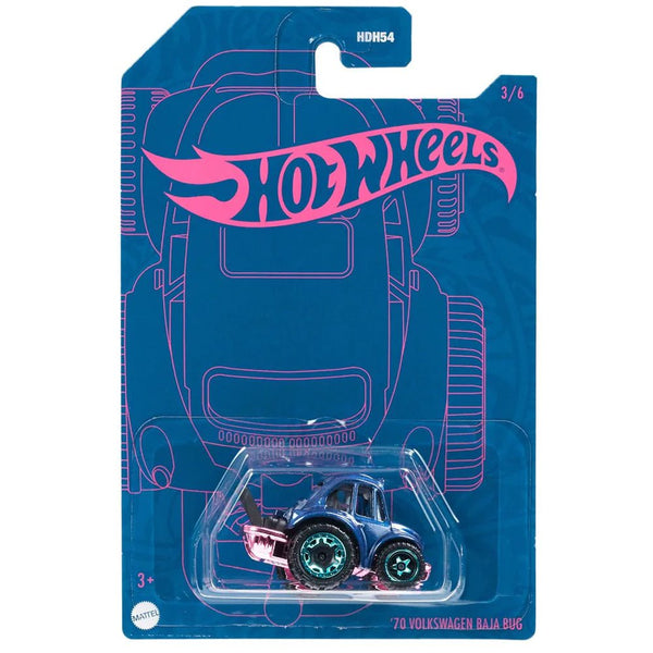 Hot Wheels - '70 Volkswagen Baja Bug - 2022 Pearl & Chrome Series - Top CollectiblesDiecastHot Wheels