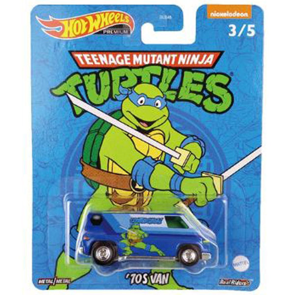 Hot Wheels - '70s Van - 2022 Teenage Mutant Ninja Turtles Series - Top CollectiblesDiecastHot Wheels