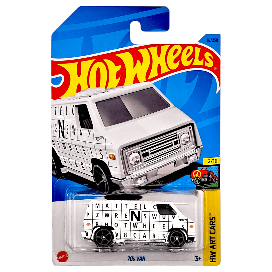 Hot Wheels - 70s Van - 2023 - Top CollectiblesDiecastHot Wheels